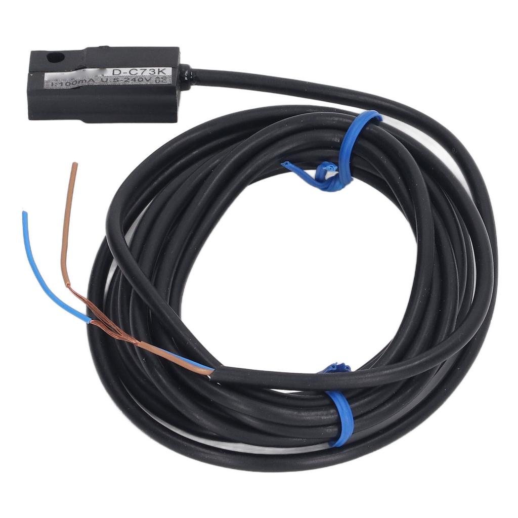 5Pcs 2 Wire Magnetic Switch Normally Open Magnetic Proximity Sensor DC AC5‑240V 100mA for TTL Circuit