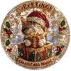 100pcs Acrylic Christmas Hanging Ornament High Transparency Christmas DIY Sun Catcher  Home Decor