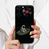 Cartoon Astronaut Phone Case For ZTE Nubia Music Cover Soft TPU Protective Shell For Nubia Music Cases Z2353 Black Silicone Capa