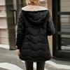 Women's Solid Color Thick Long  Sleeve Fashion Coat Jacket