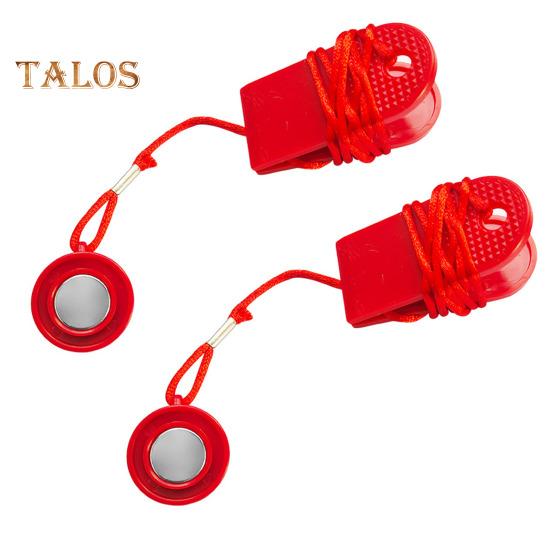 

2 шт. магнитный ключ безопасности для беговой дорожки, магнитный переключатель безопасности для беговой дорожки, круглая замена ключа безопасности для большинства беговых дорожек 2pcs