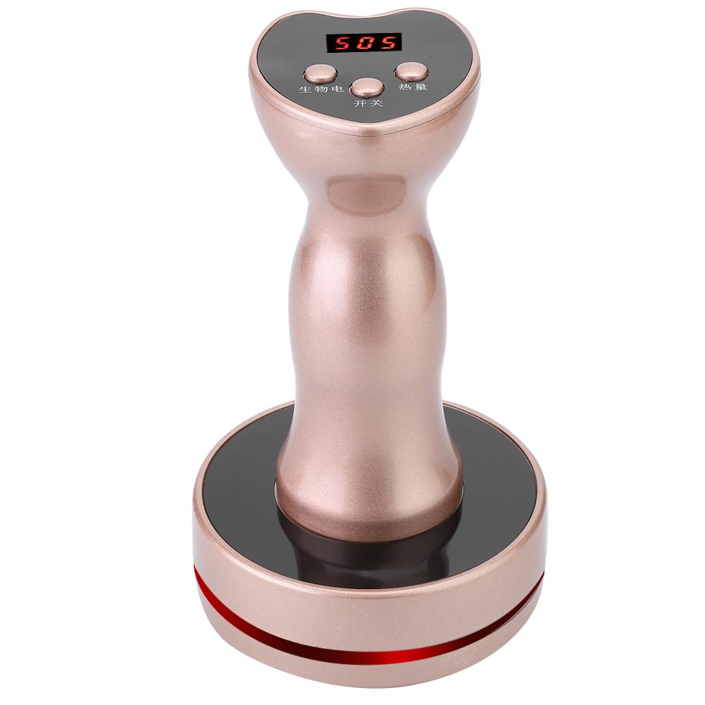  Electric Heating Meridians Massage Brush Body Shaping Relaxing Machine Device  US Plug 100-240V 