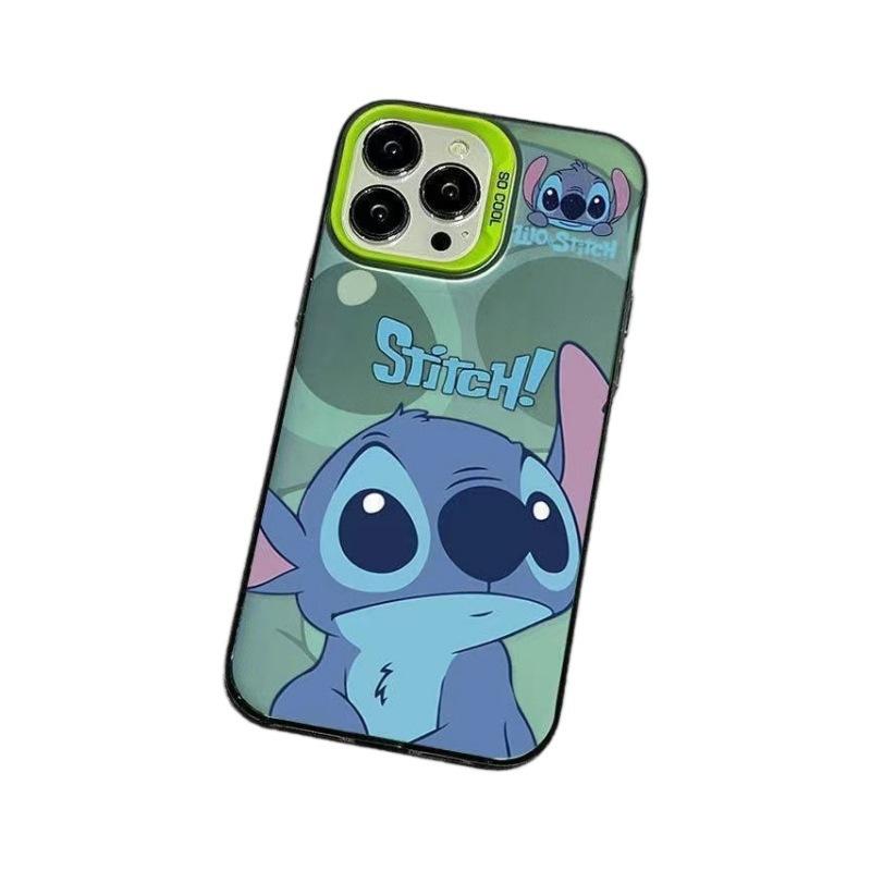 Cartoon Daze Stitch Applies To 16promax iPhone Case iPhone16pro Cartoon 14plus Hard X