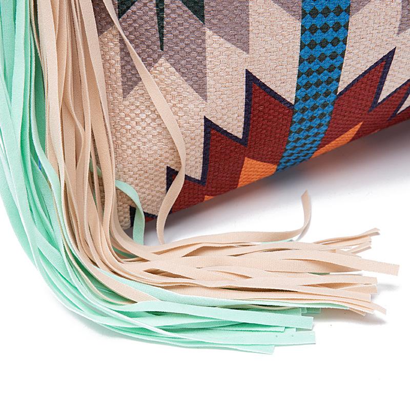 Ретро богемная сумка-сумка для женщин Европейская и американская тканая сумка ручной — фото 21