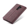 CASEME case for Xiaomi Redmi Note 8 Pro, Leather Wallet Case, red