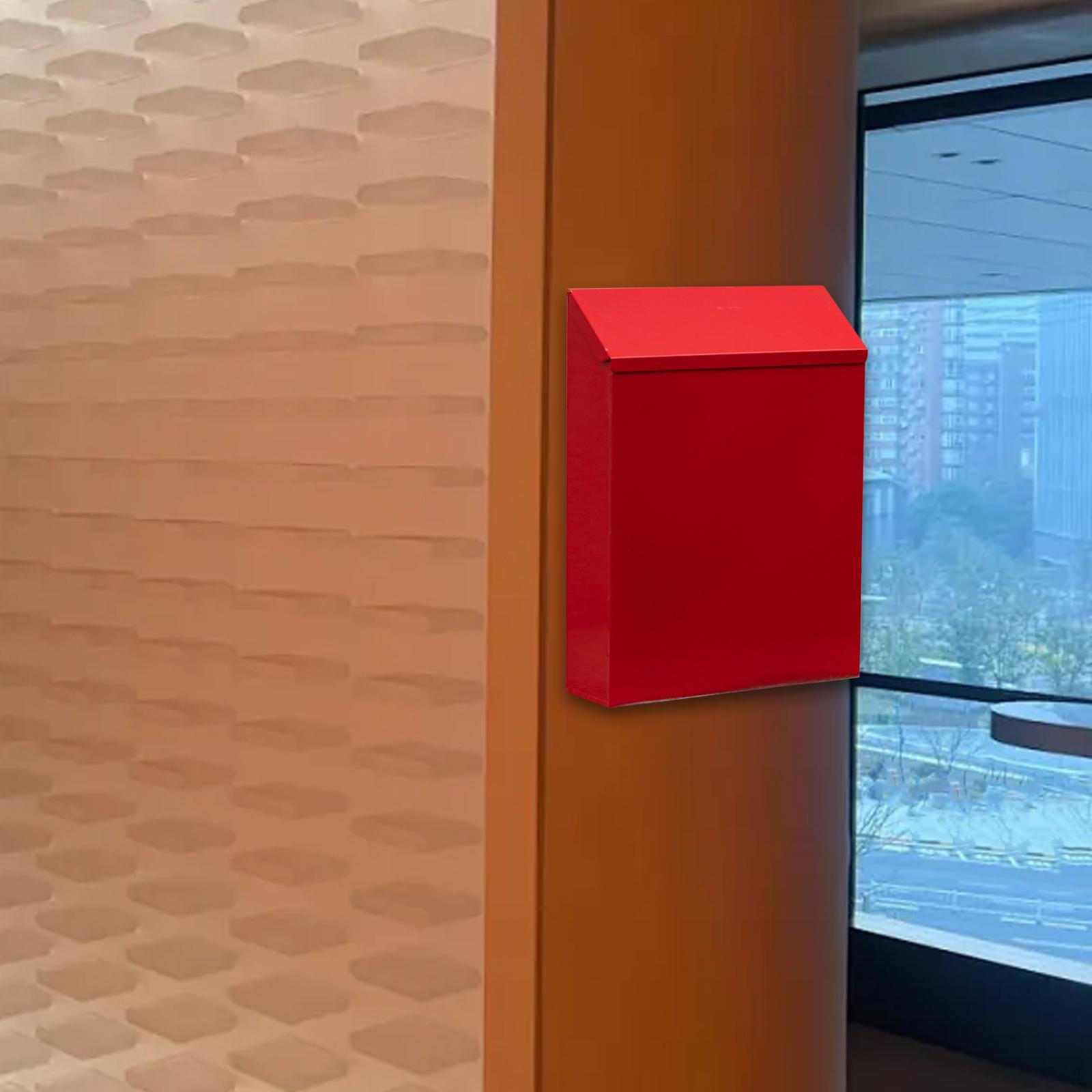 

Mount Mailbox for Home And Office Use червоний