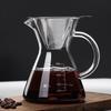 Glas-Handaufguss-Kaffeekannen-Set