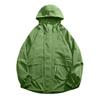 Men's Casual Sports Jacket Waterproof Lightweight Hooded  Hiking Golf Raincoats With  Pockets