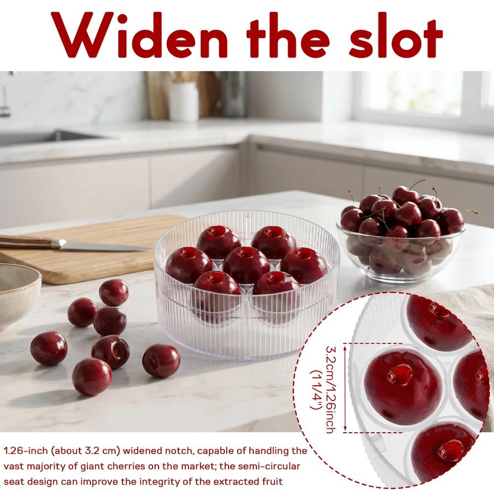 Push-type Fruit Corer Tool Anti-Splatter Olive Pitter High Quality Seed Remover Tool Home Cooking