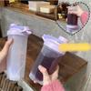 700ML Shaker Cup Sports Portable Convenient Stirring Cup Plastic Bottle Drink Water