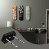 Skateboard Display Rack Skateboard Storage Holder Wall Mounting Deck Rack Acrylic Skateboard Rack for Display and Storage