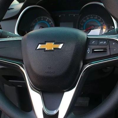 5.7cm Alloy Car Steering Wheel Center Emblem Stickers for Sail Silverado Malibu Captiva Spark Trax Aveo Cruze Lacetti
