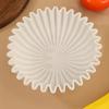 Lotus Leaf Resin Ruffle Bowl - Decorative Home Storage Box