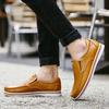 Fashion Handmade Men's Shoes Leather Casual Shoes Breathable Office Male Flats Moccasins Driving Loafers Slip on Business Shoe Zapatos