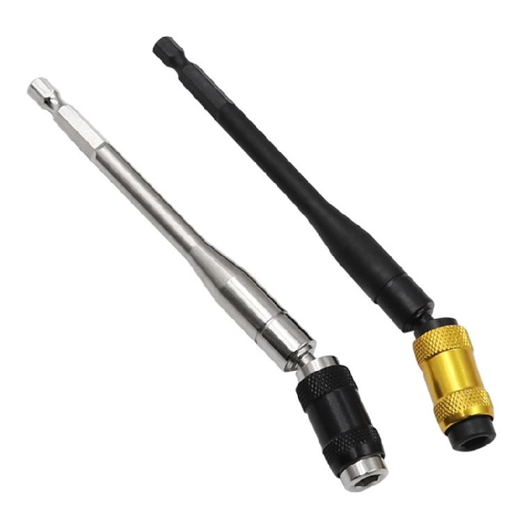 Reliable Steel Drill Bit Extension Rod Efficient Power Tool Bit Extension Rod Practical Steel Drill Bit Extension Rod