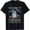 Funny Owl Night Shift Healthcare Worker Scrub Nurses Day T-Shirt