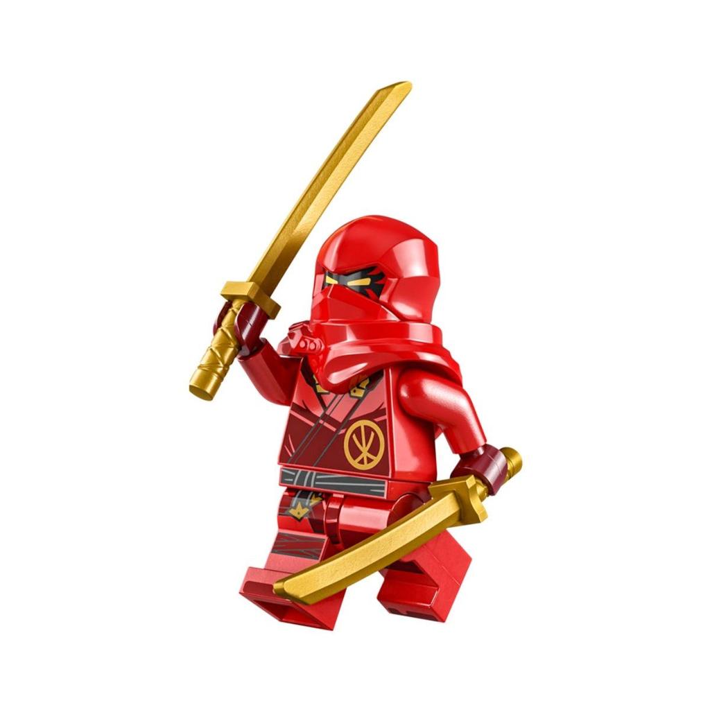Kai Season 17 Ninja Minifigure Blocks - Phantom Lloyd, Kosora Alinzan, Lego-Compatible Building Toy
