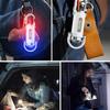 Portable Waist Hanging Keychain, Mini Waterproof Emergency Floodlight with USB Charging & Strong Light