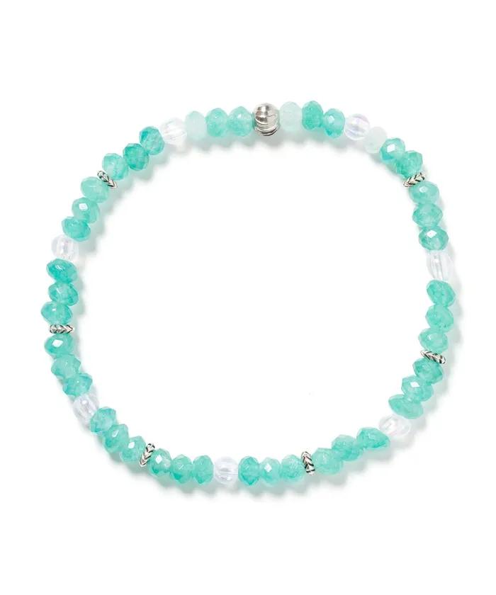 Mint Crystal Stone Bracelet (PLT-BR-064_MT)