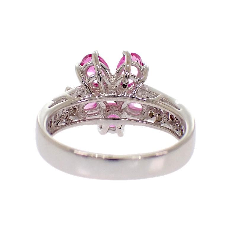 no brand  #10(JP Size) ring K18 white gold Women