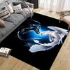 How To Train Your Dragon Toothless & Light Fury (2) Area Rug, HTTYD Fan Cozy Carpet, Great Gift.chl