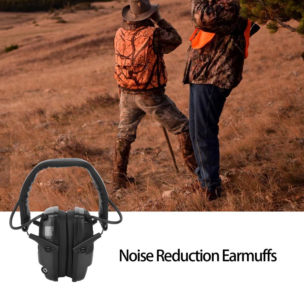Noise Reduction   Earmuffs Ear   Foldable Shooters Hearing   Earmuff
