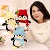 Penguin Plush Colorful Toy With Short Plush Fur Perfect For Playtime Collecting And