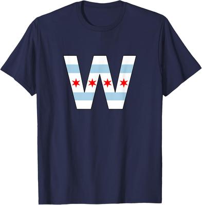 Fly The W Chicago City Flag - T-Shirt T-Shirt
