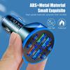 8 in 1 Digital Display Car Charger 4USB+4PD Support Super Fast Charging DC12-24V Multi Port Digital Display Mobile Phone Charger