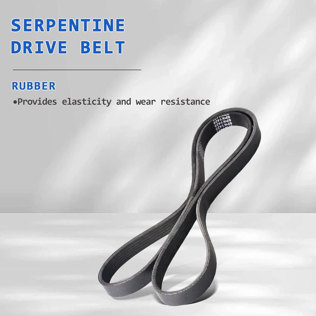 11720-3TA0A Serpentine Drive Belt Compatible for Nissan Altima 2013-2018, Rogue 2014-2020