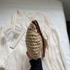 Straw Bag Women's Beach Shoulder Bag Crossbody Bag Large Capacity Women's Bag
