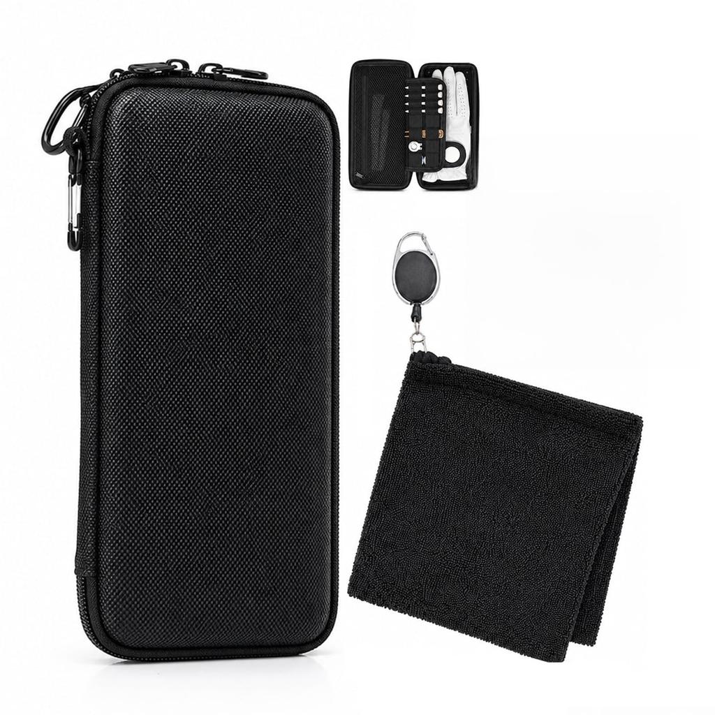 Festov Golf Ball Case, Accessory Case, Golf Pouch, Tee Case,