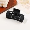 Korean Fashion Double Layer Large Hair Claw Solid Hair Clips Crab Acrylic Hairpin Barrette Headwear Women Hair Accessories