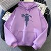 Sousou No Frieren Manga Herren Kapuzenpullover Jungen Harajuku Mädchen Hip Hop Pullover Ausgefallenes Musikgeschenk Lässiger Lockerer Bequemer Pullover