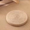 Thickened Straw Braided Tatami Meditation Cushion - Round Kneeling Pad & Zafu Stool