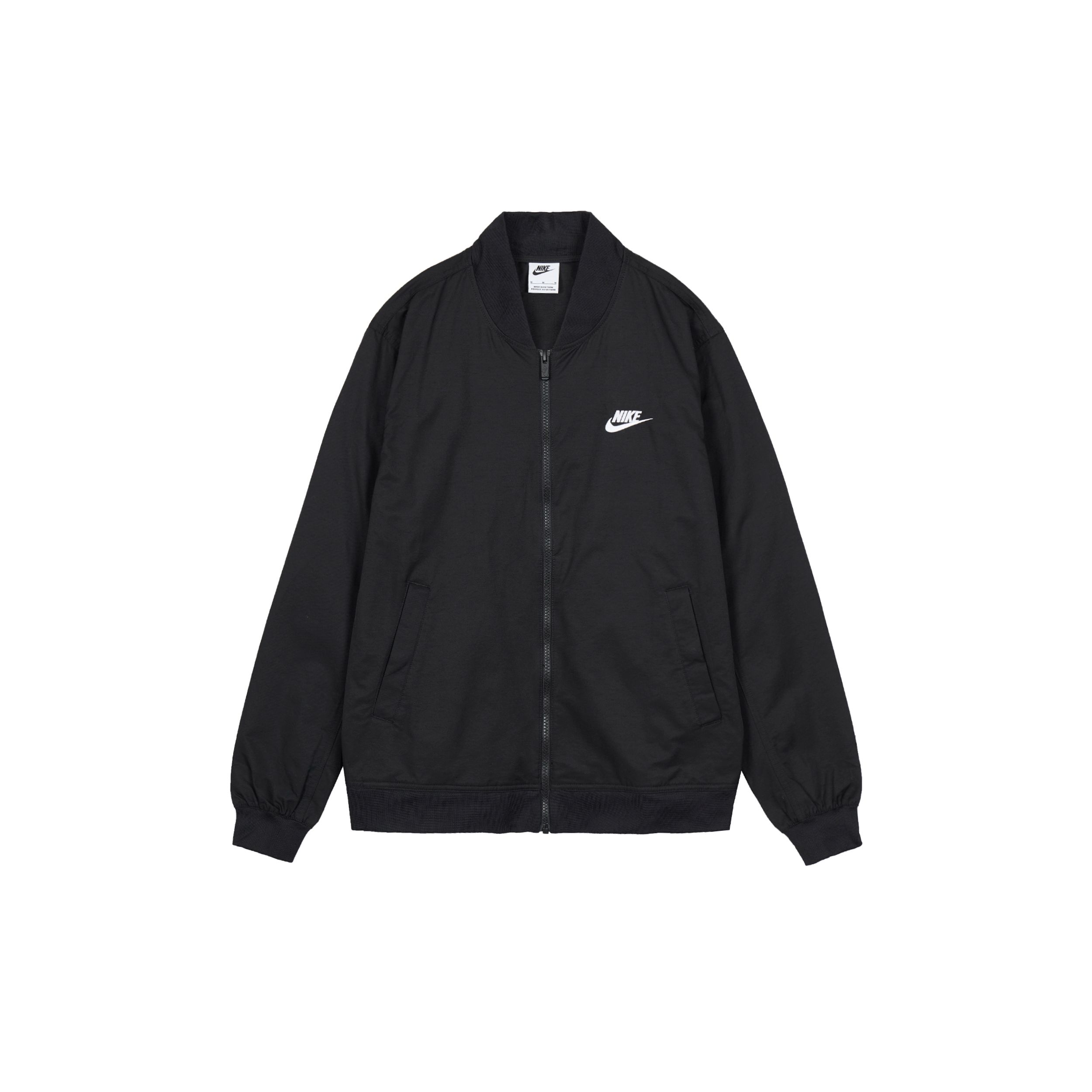 

Мужская куртка с длинным рукавом и воротником-стойкой Nike, черная, черная, DM6822-010 L