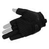 Komine Protect 3 Fingerless Mesh Gloves for Size L GK-2603 Motorcycles, Black,