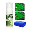 100ml Billiard Table Felt Care Mousse with Towel Multi-Purpose Pool Table Cleaner Care Agent for Sports Clubs Home & Tournament