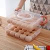 Large Capacity Storage Box for Eggs Anti-collision Multi-layer Fresh-keeping Household Sealed Hand-carrying Egg