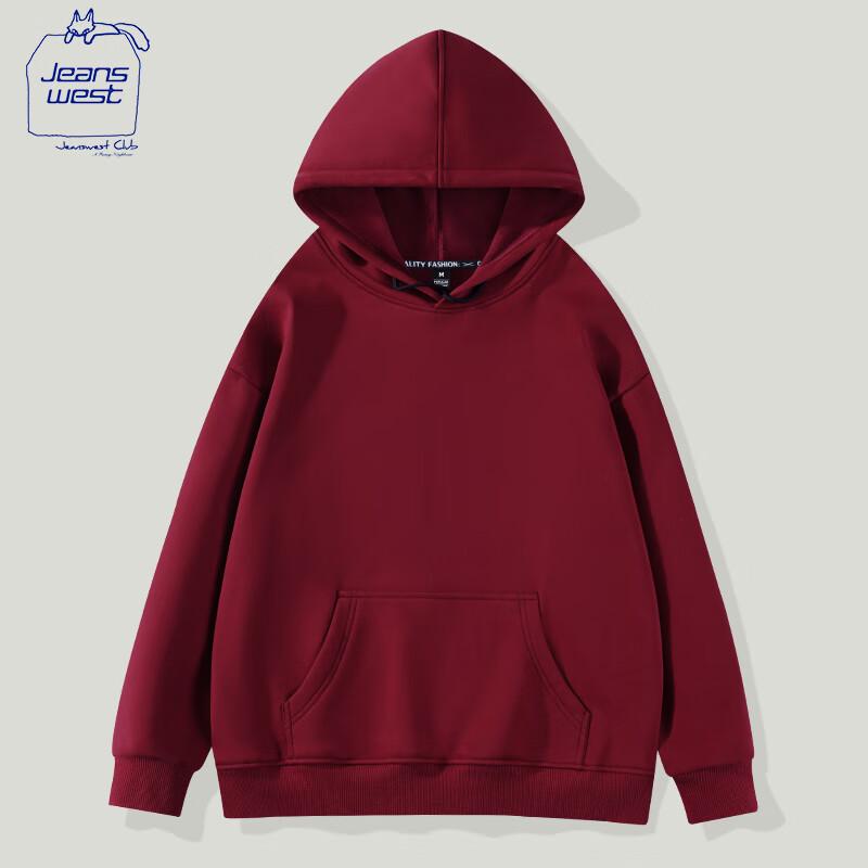 JEANSWEST CLUB Women's Fleece Lined Hooded Sweatshirt