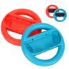 Racing Game Controller for Mario Kart Left and Right Grip Steering Wheel Handle for Switch(RedBlue )
