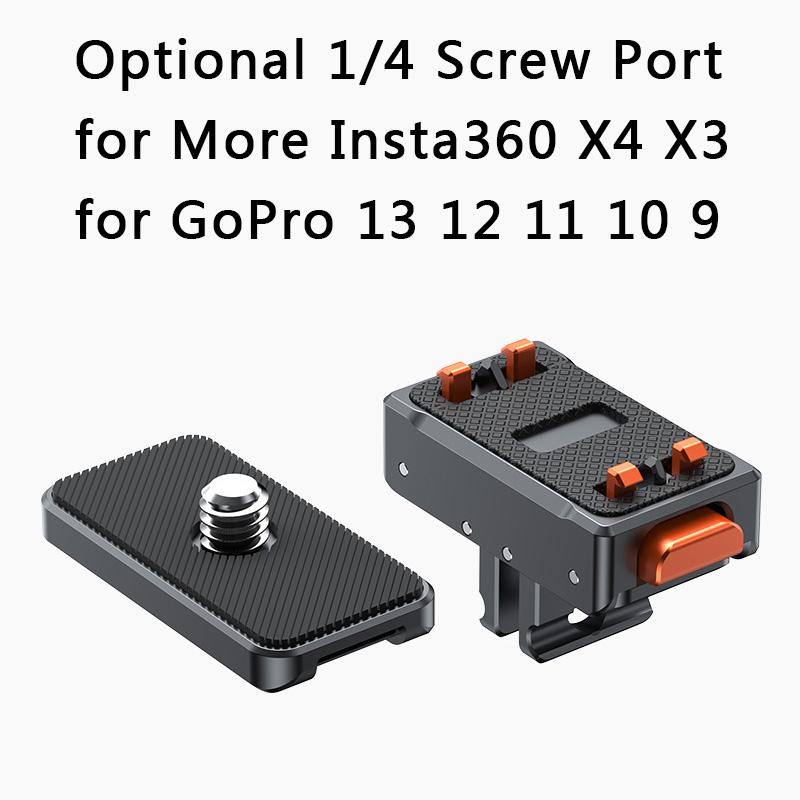 Pentru Cameră Sport Insta 360 Ace / Ace Pro / Ace Pro 2 Montură Aluminiu cu Eliberare Rapidă Adaptor Magnetic Montură Accesorii