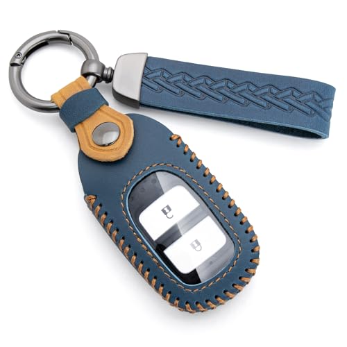 

[MEUMOTTO] Чехол для ключа Honda [Натуральный материал, выдерживающий время] Натуральная кожа Crazy Horse Чехол для смарт-ключа Чехол для ключа Ударопрочный Царапиноустойчивый