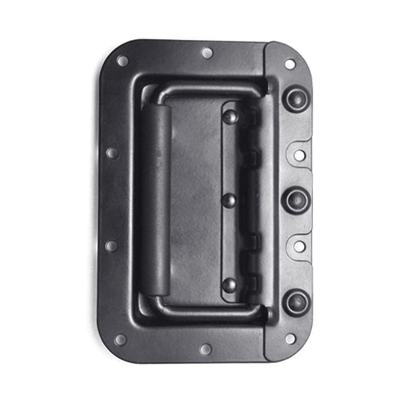 Spring Loaded Stainless Steel Speaker Case Handle For Auditory Equipment And Aviation Box With Ergonomic Grip