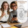 Inspirational Appreciation Gifts - Affirmation Reminder Keychain Encouragement Christmas Birthday Stocking Stuffers