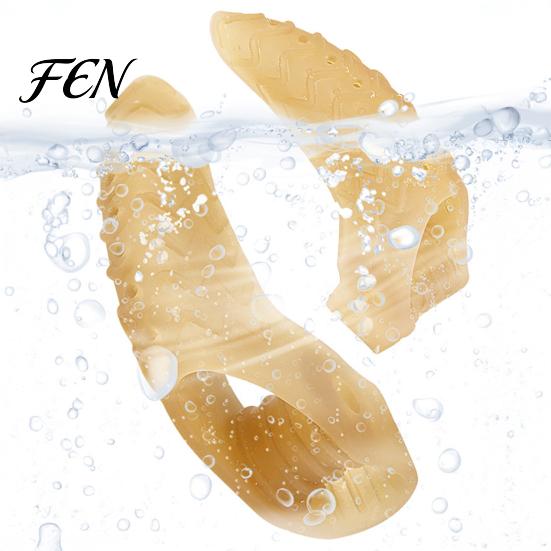Foot Care Toe Separator 1 Pair for Overlapping Toes, Soft SEBS Bunion Corrector, Double Double-hole Spacer Hole Hallux Valgus, Breathable Straightener
