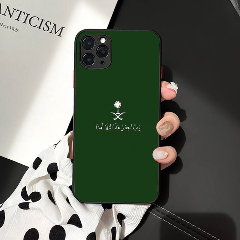 Kingdom Of Saudi Arabia Flag Phone Case for iPhone 11 12 13 Mini Pro XS MAX 8 7 6 6S Plus X 5S SE 2020 XR Case