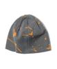 MAGOODGAN Headwear 9310 Orange Painted Melange Gray Beanie