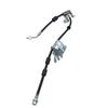1 Paar Vorderbremsschlauchkabel LR172650 LR172649 für Land Rover Defender L663 Discovery 5 L462 2017- Brems-Hydraulikschlauch