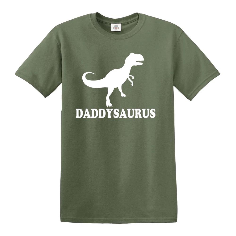 Daddysaurus inspired dinosaur fathers day tshirt rex gift dad awesome top 2XL